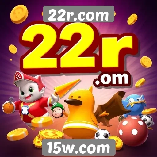 Variedade de jogos disponíveis no 22r.com